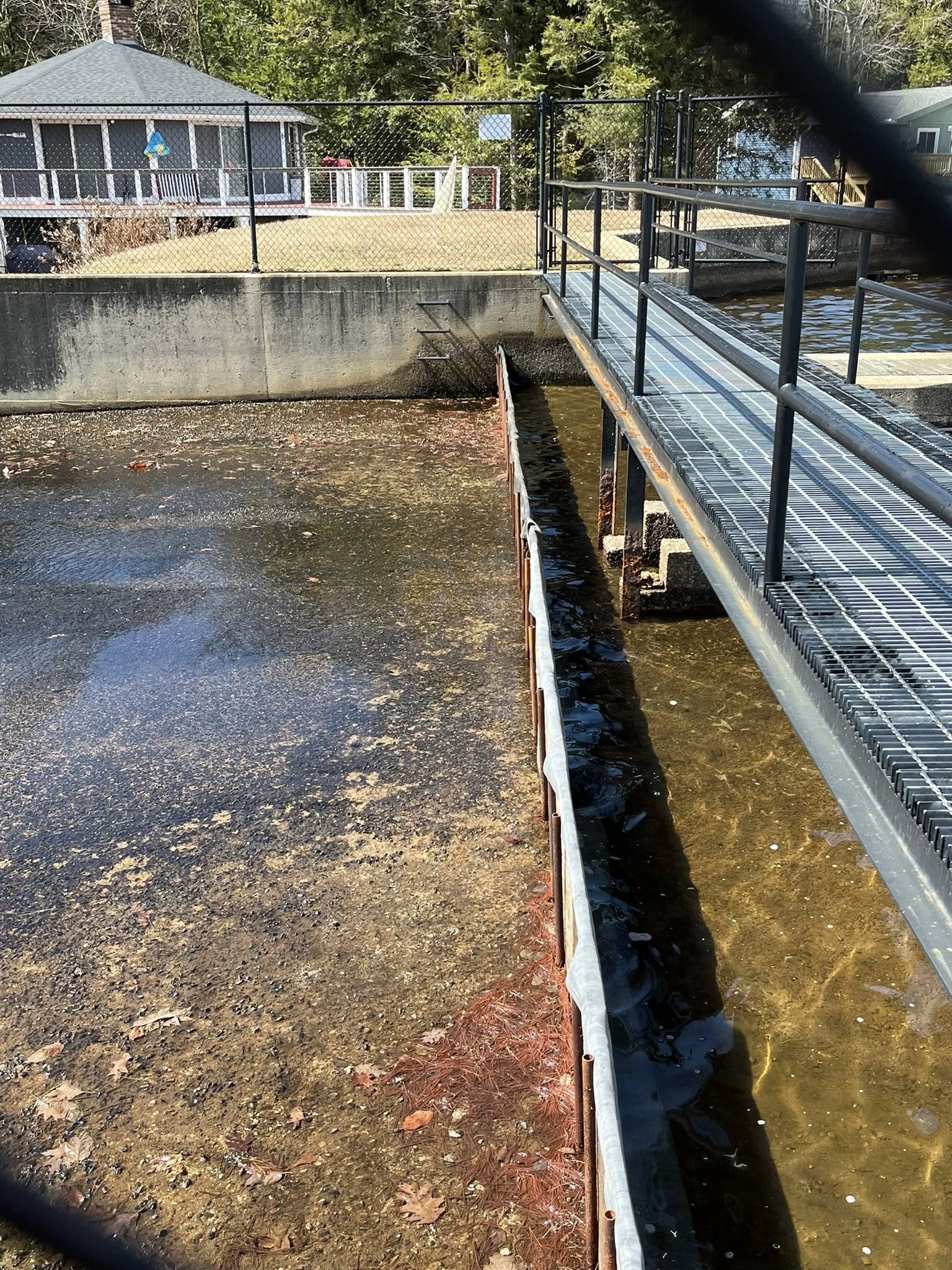 Picture of the Sunrise Lake Dam in Middleton NH