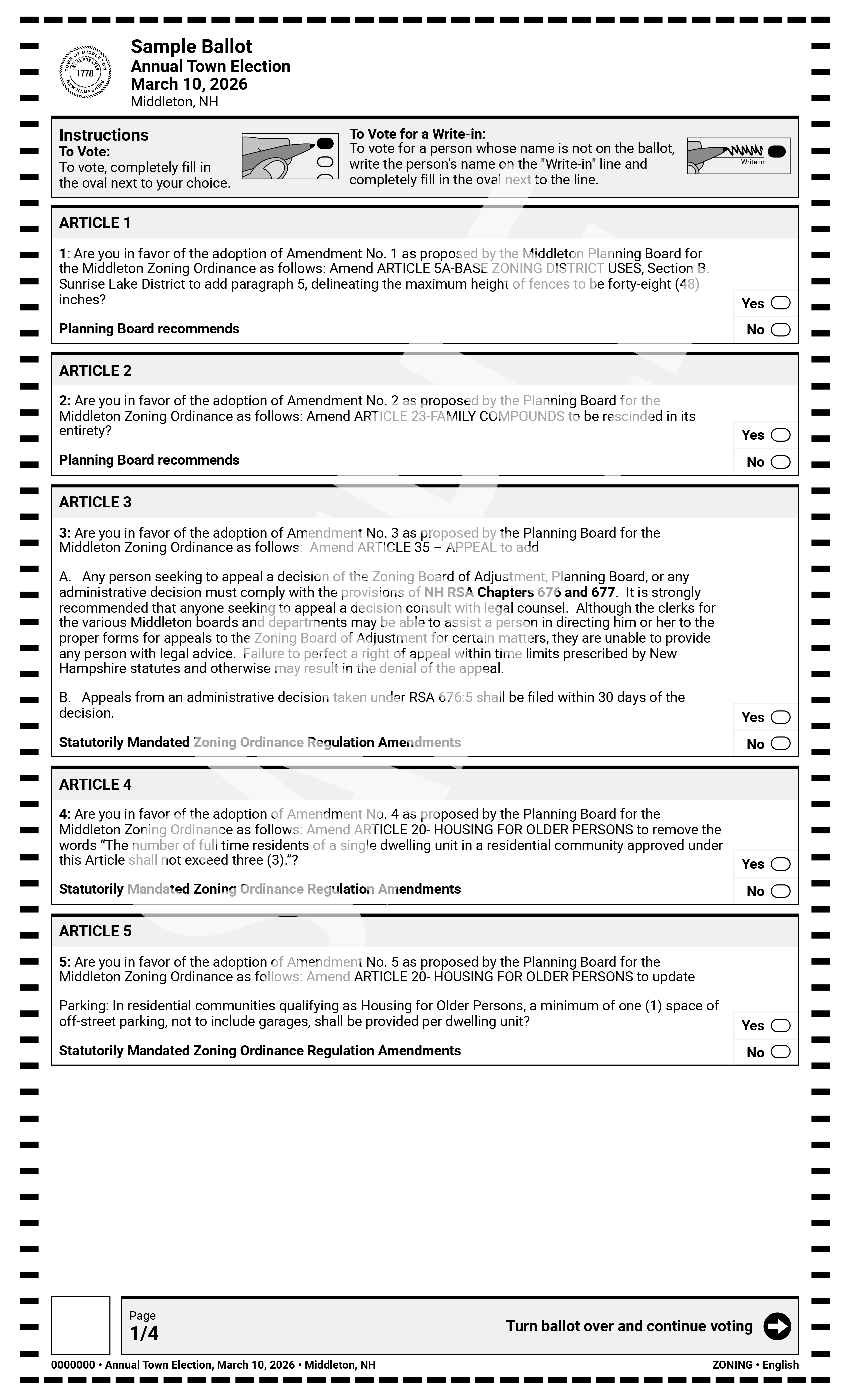 zoning sample ballot 1